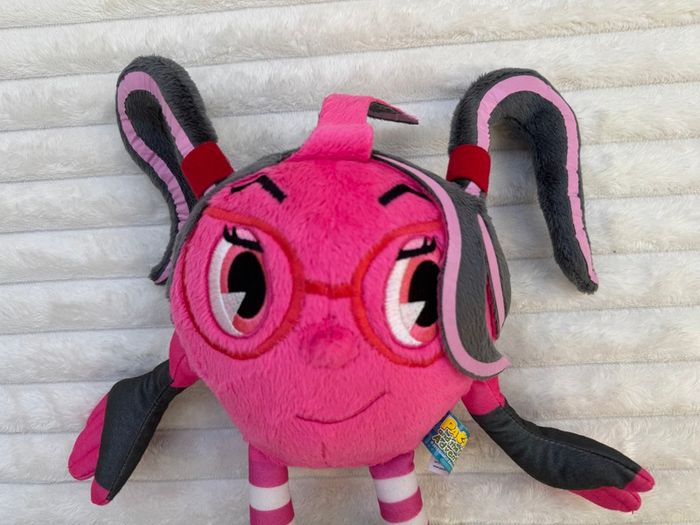 Pac-Man And The Ghostly Adventures Pinky Plush 2012 Namco approx. 13" Used Please see photos