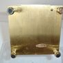 Smiths Brass Lantern Clock Battery Movement 1960s Image 6
