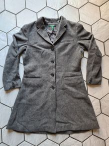Women Winter Coat Wool grey Ralph Lauren size 10