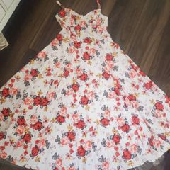 Floral Maxi Dress with Tulle Underskirt