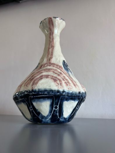 Rare John Ffrench vase Kilkenny pottery