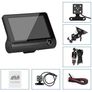 3 Channel 1080P Dash Cam 4" TFT LCD DVR G-sensor Image 2
