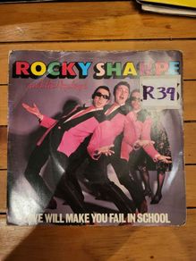 Rocky Sharpe and the Replays, Love Will Make You Fail in School 7 inch Vinyl Single