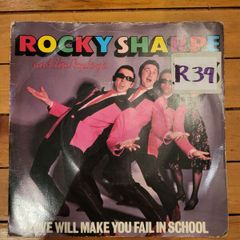 Rocky Sharpe and the Replays, Love Will Make You Fail in School 7 inch Vinyl Single