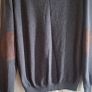 Mr.Blue Mens Grey Button Down Cardigan Image 9