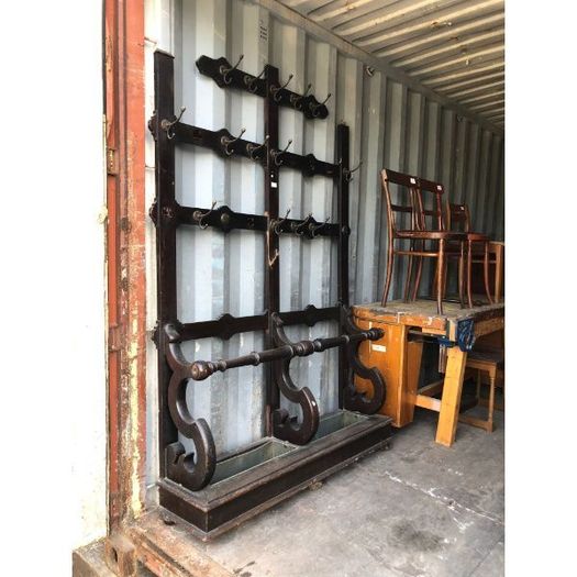 Teak Coat and Umbrella Stand KAS180
