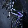 Free Purple bike old for small adult/teen Image 3