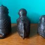 vintage cast bronze T'Boli Monkey figures Image 4