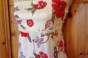 Size 8-10 Cream Strappy Top
