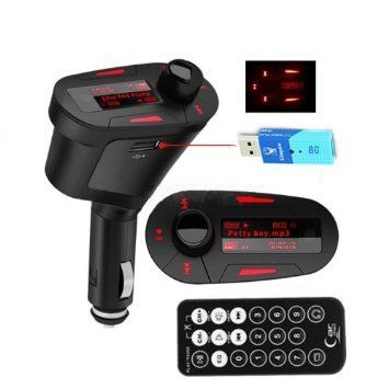 Car MP3 Player | Wireless FM Transmitter Modulator With USB SD MMC | Car Kit MP3 Player