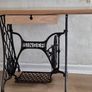 Hall table, desk with drawer, singer sewing  machine Image 2
