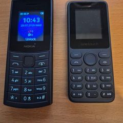 Nokia 110 4G and TCL One Touch Sim Free Phones