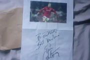 Eric Cantona Autograph