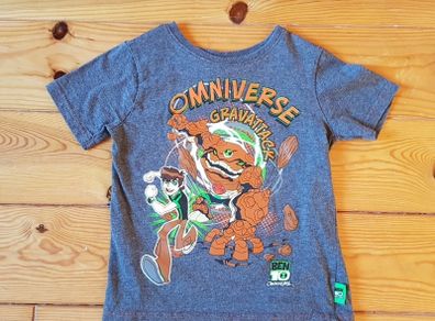 Age 5 Ben10 Grey Gravatack Teeshirt
