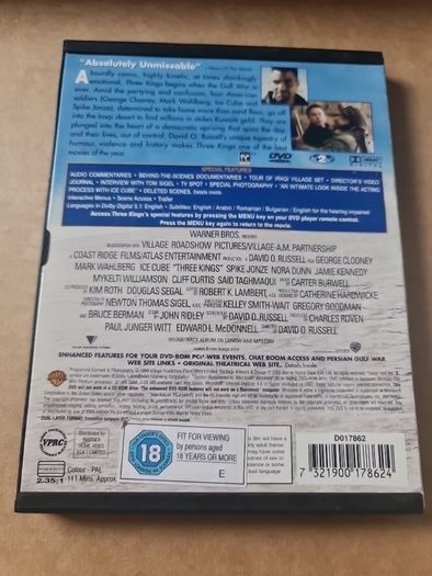Three Kings DVD