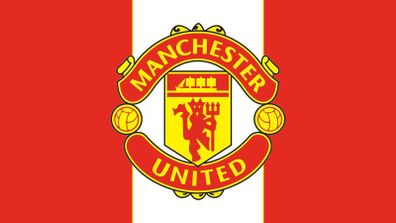 Manchester United flag 5ft x 3ft .