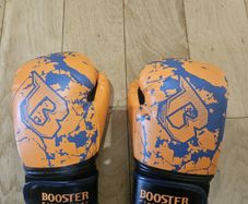 Booster Marble Orange Kids Boxing Gloves 6 oz