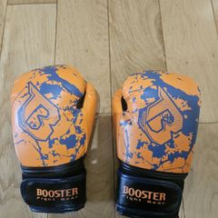 Booster Marble Orange Kids Boxing Gloves 6 oz