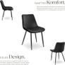 Set of 4 dining chairs  FREE DELIVERY Image 3