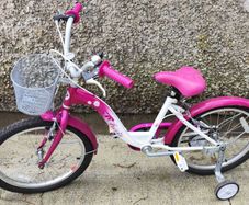 Lovely bike with a basket