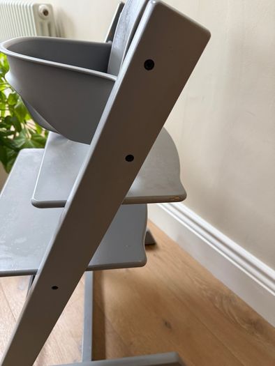 Stokke Tripp trapp high chair, seat cover and tray
