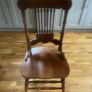 6No hardwood Dining Chairs Image 2