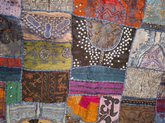 Vintage indian batik