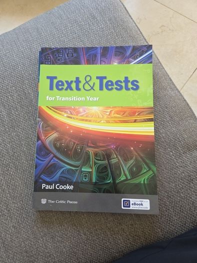 Text and Tests transition year