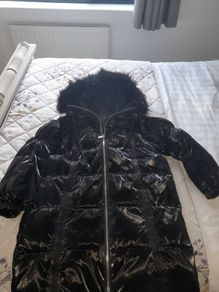 Ladies Black Puffa Coat