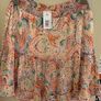Matalan Papaya Multi Colour Paisley Pattern Frilly Skirt Image 2