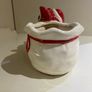 Christmas Decoration / Owl With Suck Glazed Ceramic Indoor Pot Image 5