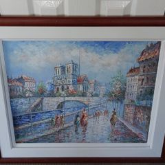 Caroline Burnett Parisian Street Scene