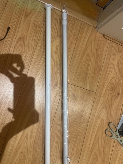 2 Curtain Poles