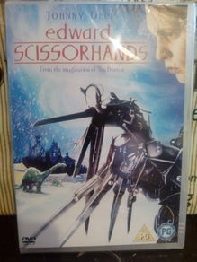 Edward Scissorhands New Sealed Dvd Johnny Depp Tim Burton