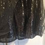Girls Black Sparkly Skirt Image 5