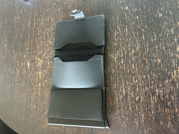 Secrid Slimwallet RFID Wallet Black Smooth Leather
