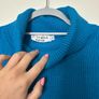 'In the Style' Women's Blue Polo Neck Knit Jumper - Size 8 Image 3