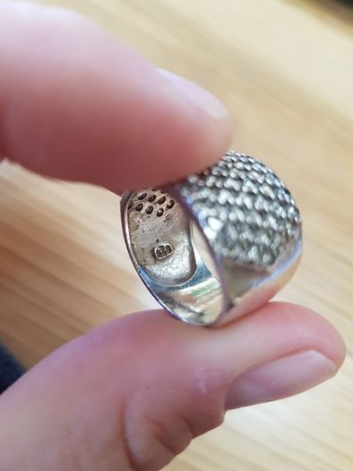 925 Silver Ring with stones