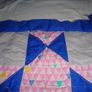 Unfinished Hand Quilted Cushion Cover for Sale Image 2