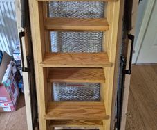 Stira attic ladder with hatch