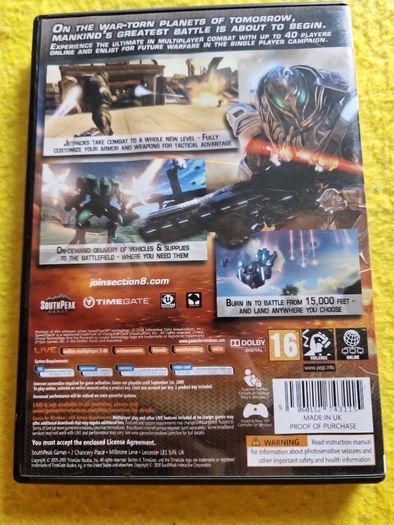 Section 8 Pc games Original