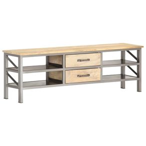 TV Cabinet 120x30x40 cm Solid Mango Wood