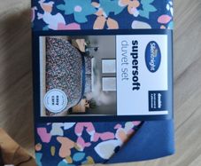 Silent Night Floral Duvet Cover
