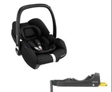 Maxi Cosi Cabriofix car seat and isofix base