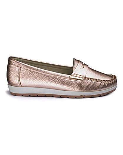 Pink Loafers Size 4