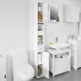 Bathroom cabinet tall and narrow space saving Image 10