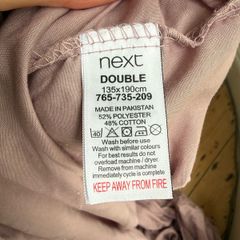 NEXT double bed fitted sheet