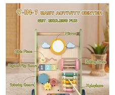 baby walker new and fully packed