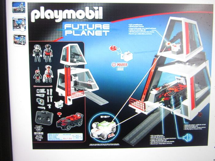 Playmobil Future Planet Dark Rangers Headquarters 5153 (Part)