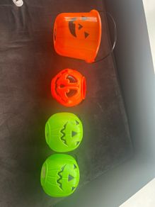 halloween buckets